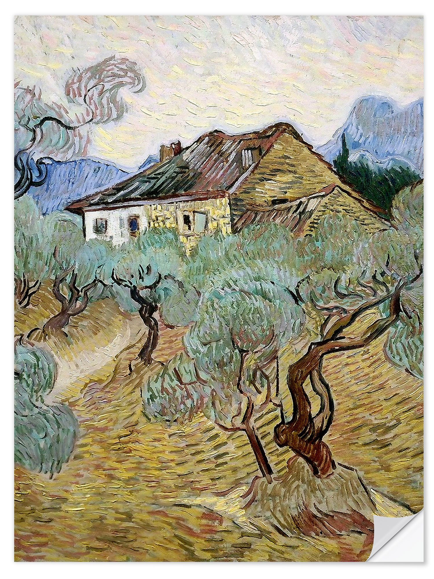 Wandfolie Vincent van Gogh