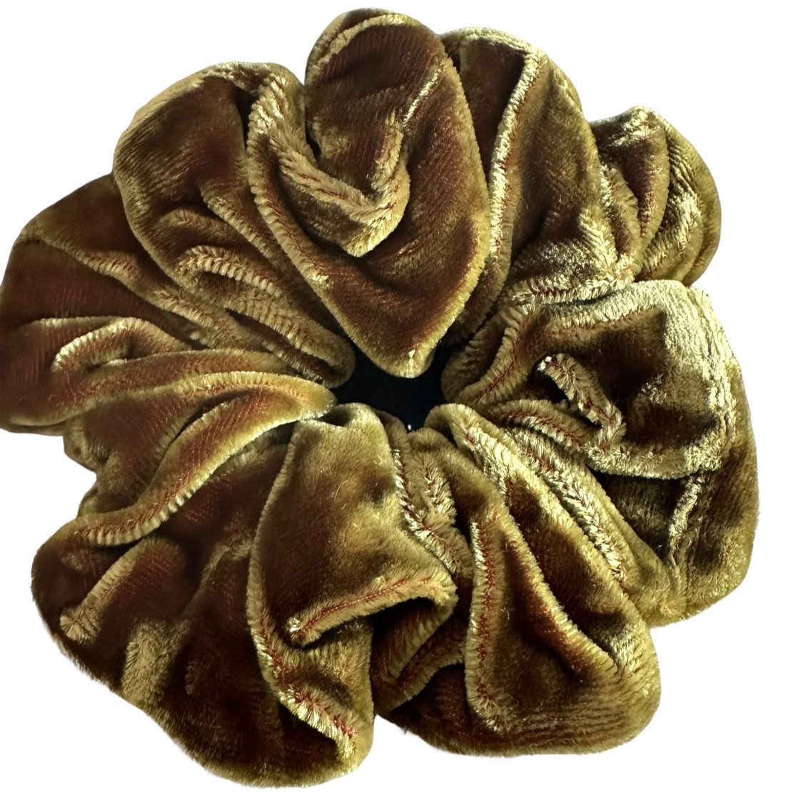 orignee Haargummi Seidensamt-Scrunchie L, Samtweich, Haarschonend & Elastisch, 1-tlg., Kein Knick in den Haaren. Weniger Haarbruch und Reizschäden.