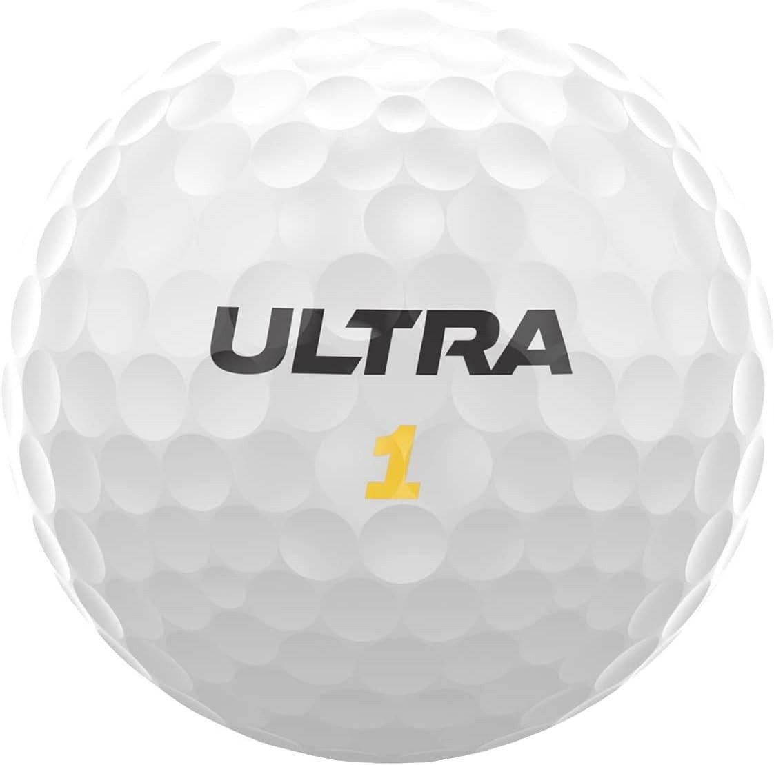 Wilson Golfball Wilson Golf Ball weiß, 24er Pack I Golfbälle Ultra Distance
