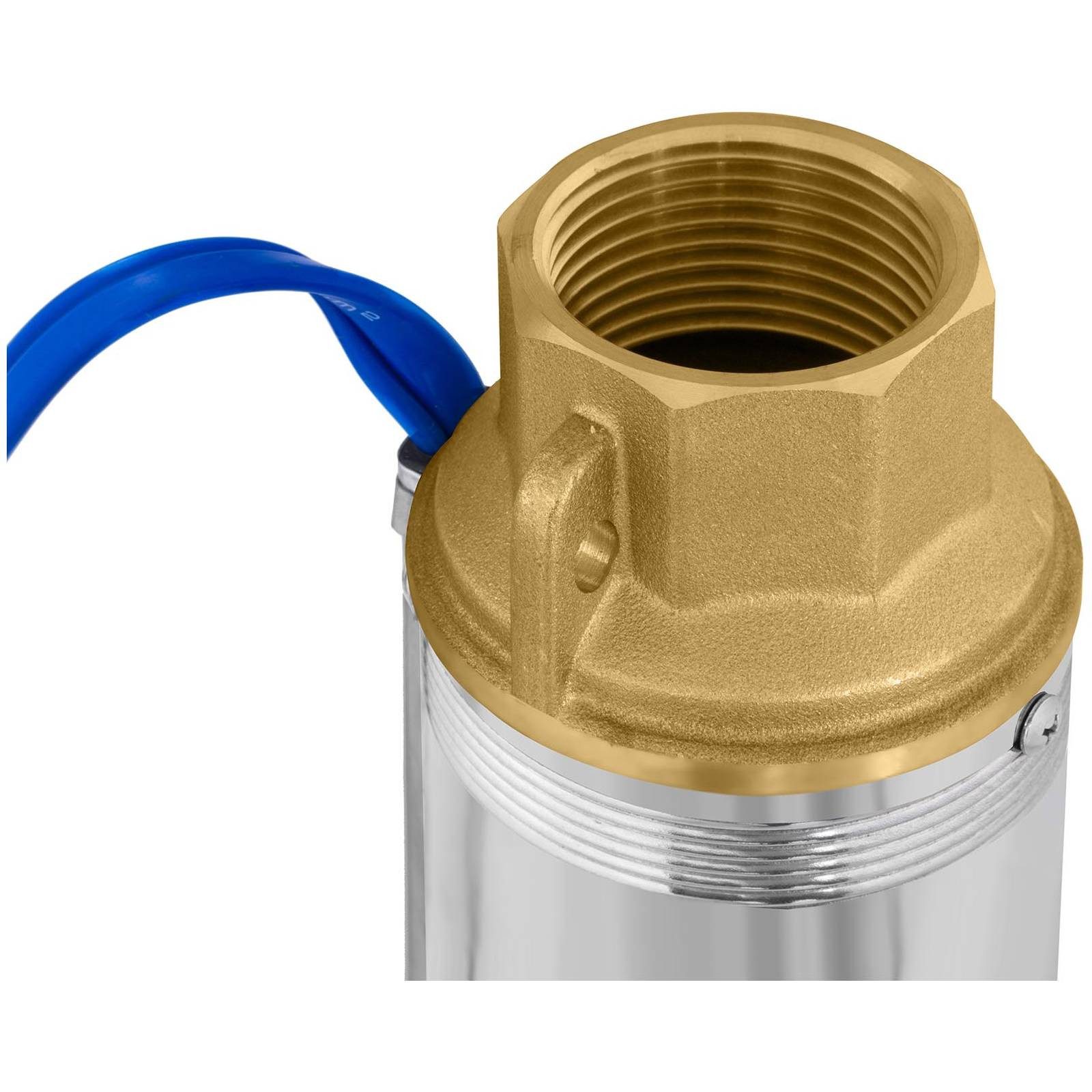 MSW Tiefbrunnenpumpe 3.800 l/h Brunnenpumpe Tauchpumpe günstig online kaufen
