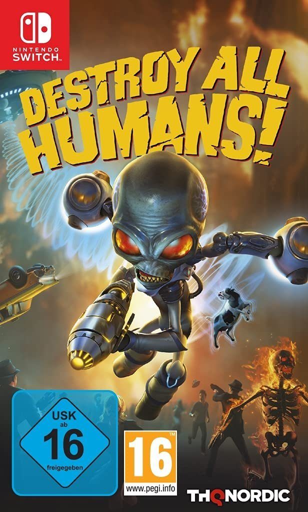 Destroy all Humans Nintendo Switch
