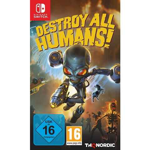 Destroy all Humans Nintendo Switch