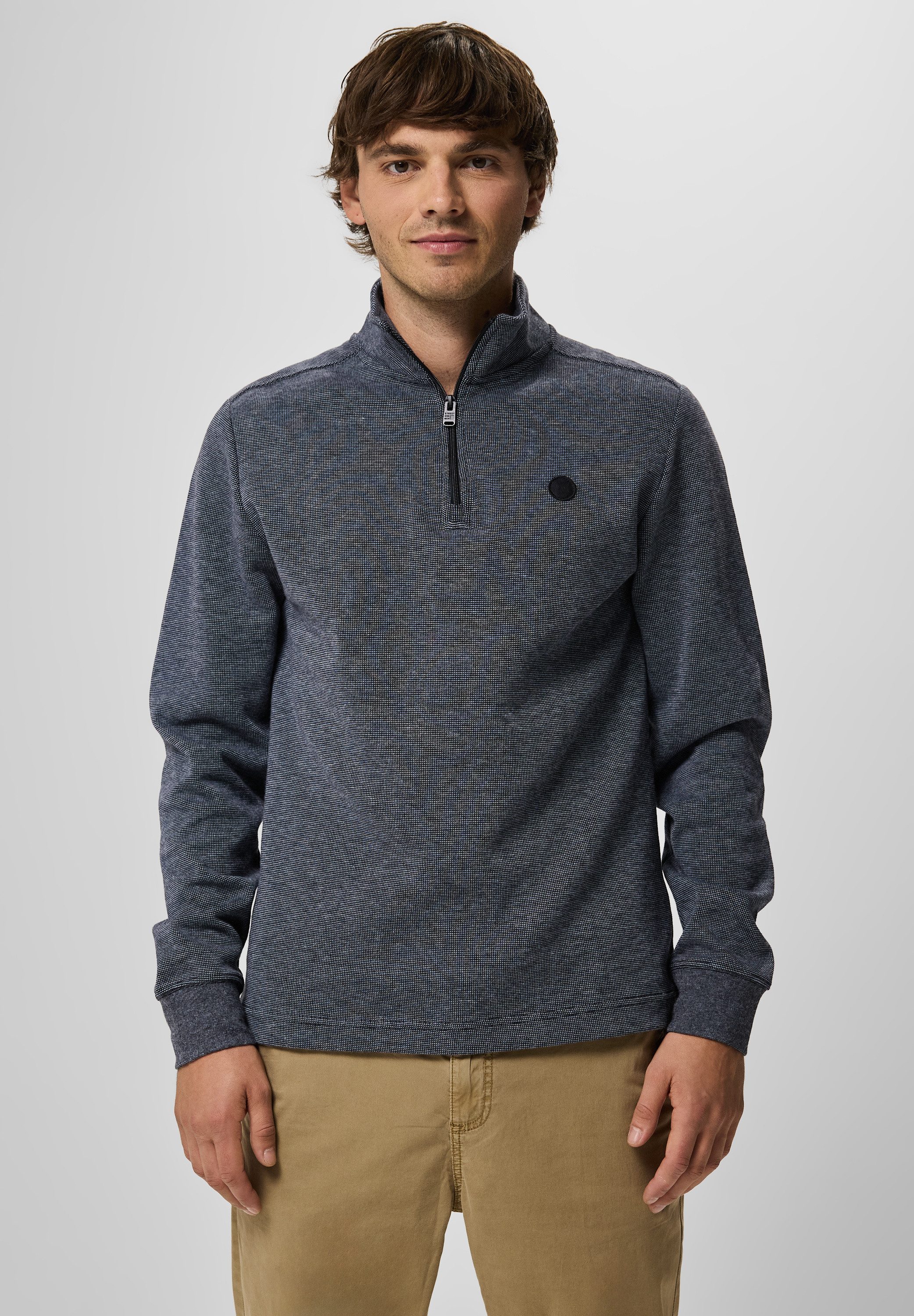 STREET ONE MEN Langarmshirt im soften günstig online kaufen