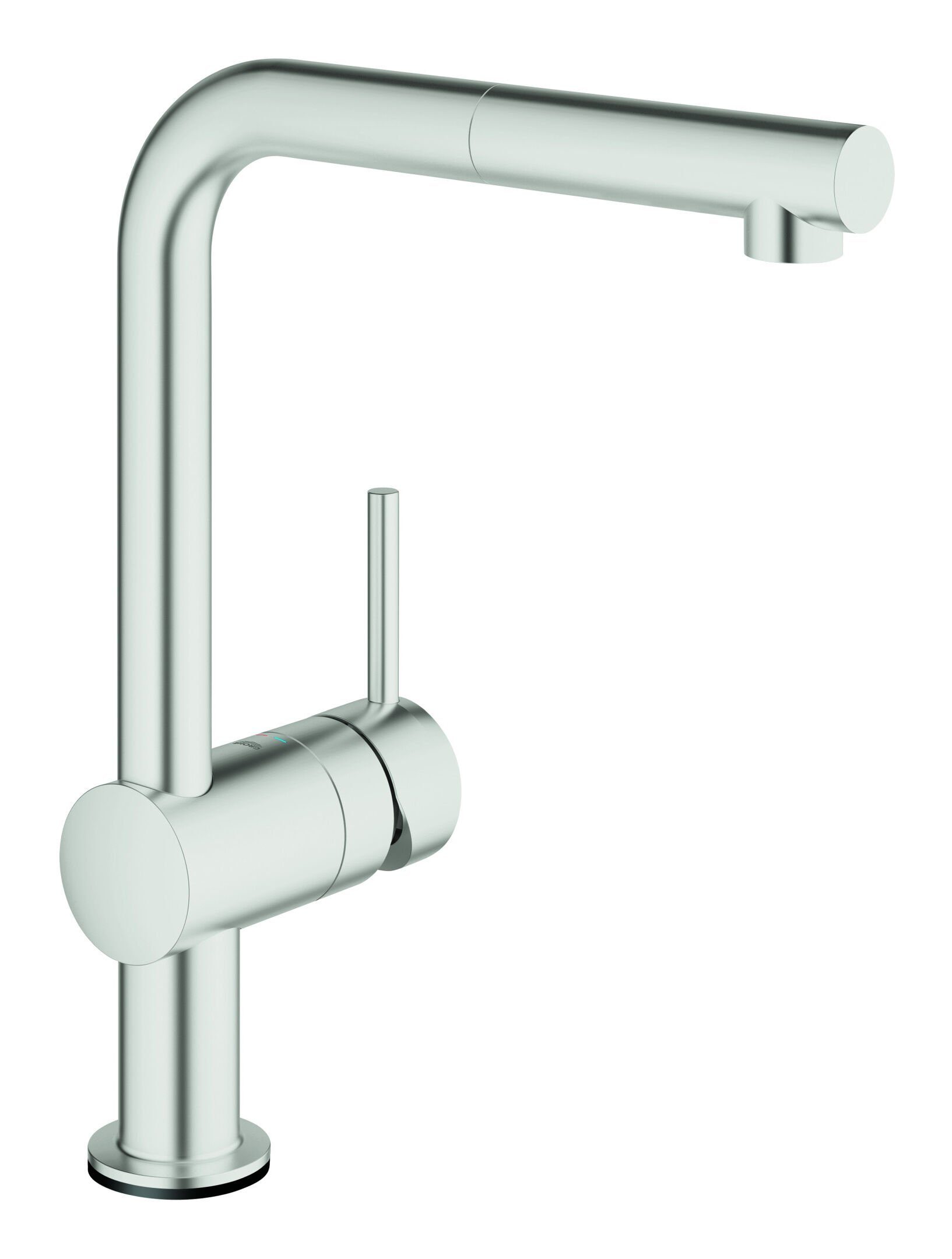 Grohe Küchenarmatur Minta Touch Elektronische Einhand-Spültischbatterie mit L-Auslauf