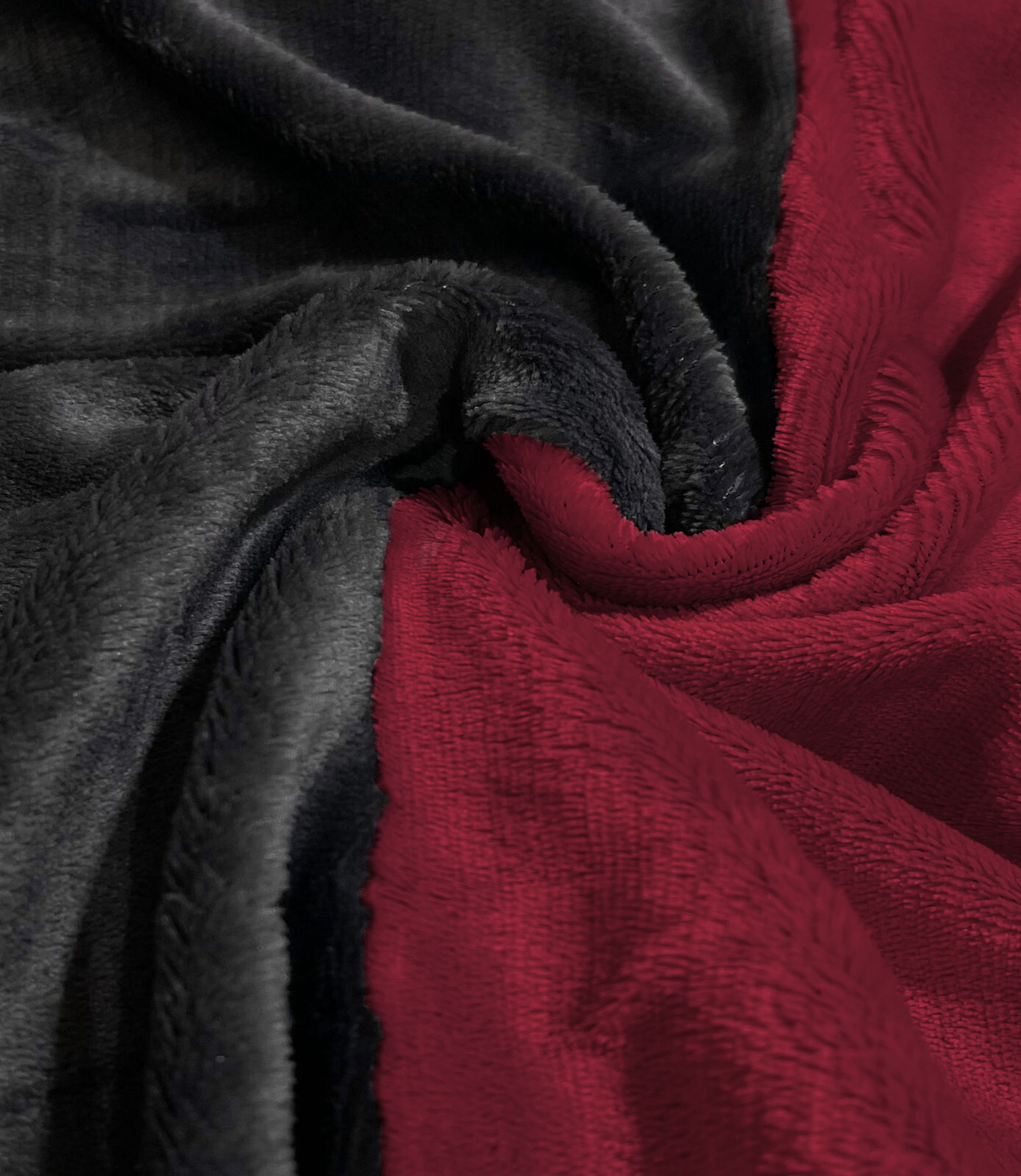 One Home Bettwäsche Winter Cashmere Touch, Fleece, 4 teilig, flauschig warmes Teddy Plüsch, Normalgröße