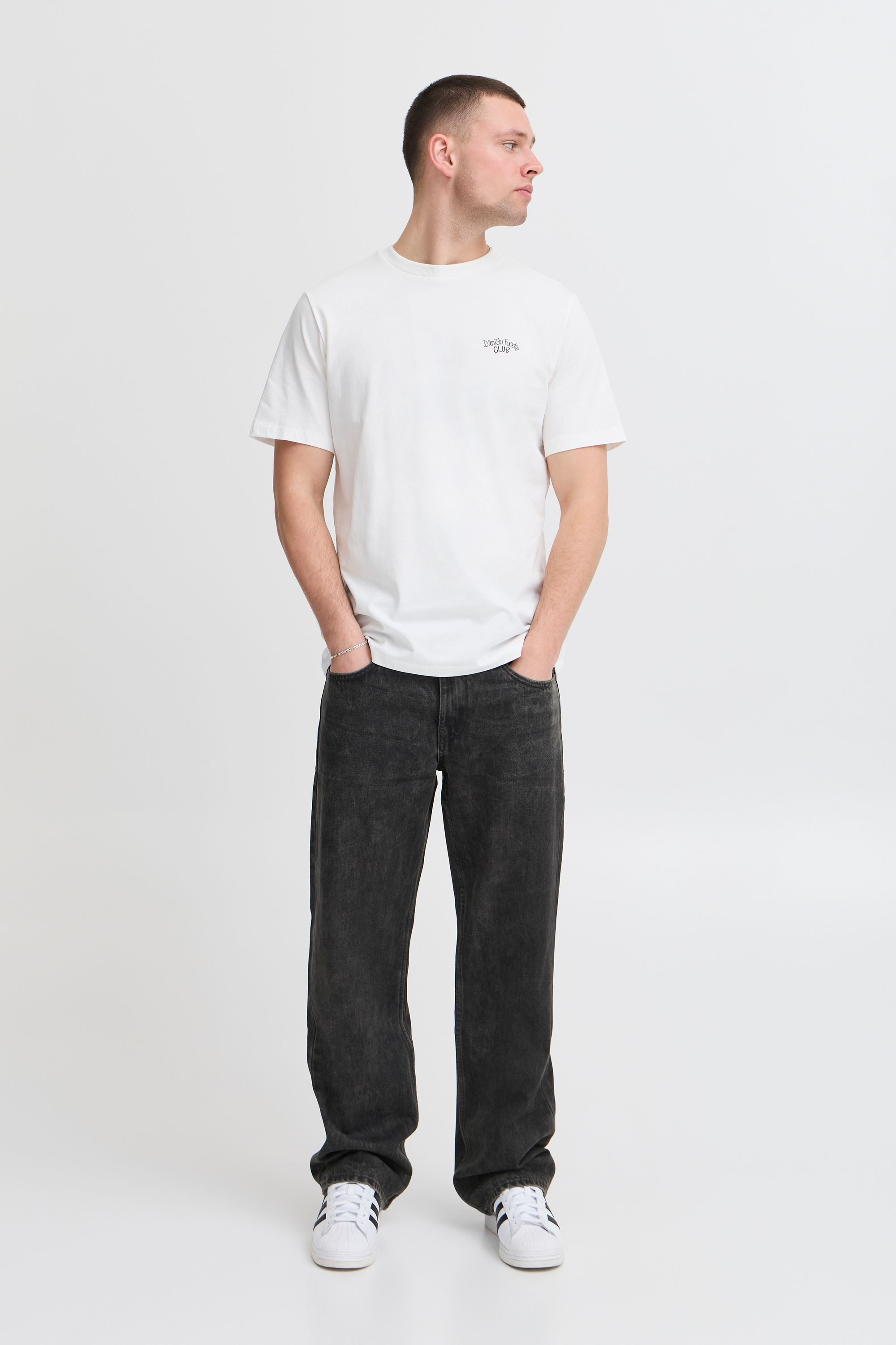 Blend Bequeme Jeans BHFlake Jeanshose mit weitem Schnitt und geradem Bein - Flake Fit