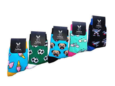 TwoSocks Freizeitsocken Lustige bunte Kindersocken für Mädchen und Jungen Socken, Baumwolle Einheitsgröße