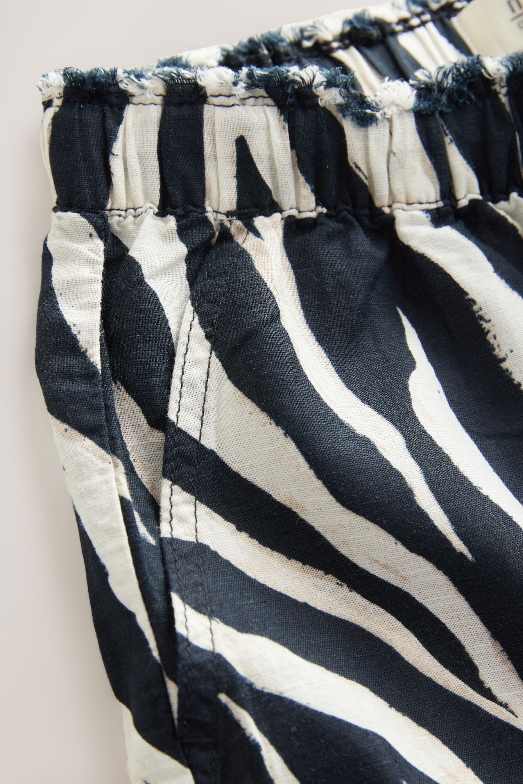 Next Palazzohose Weite Hose Leinengemisch mit günstig online kaufen