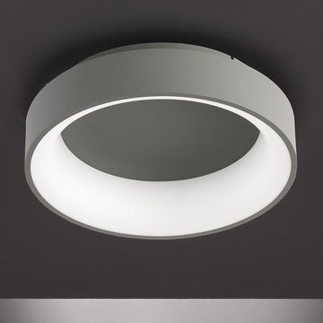 WOFI LED Deckenleuchte, LED-Leuchtmittel fest verbaut, Warmweiß, LED Deckenleuchte Esszimmer Backlight Deckenlampe in runder Form