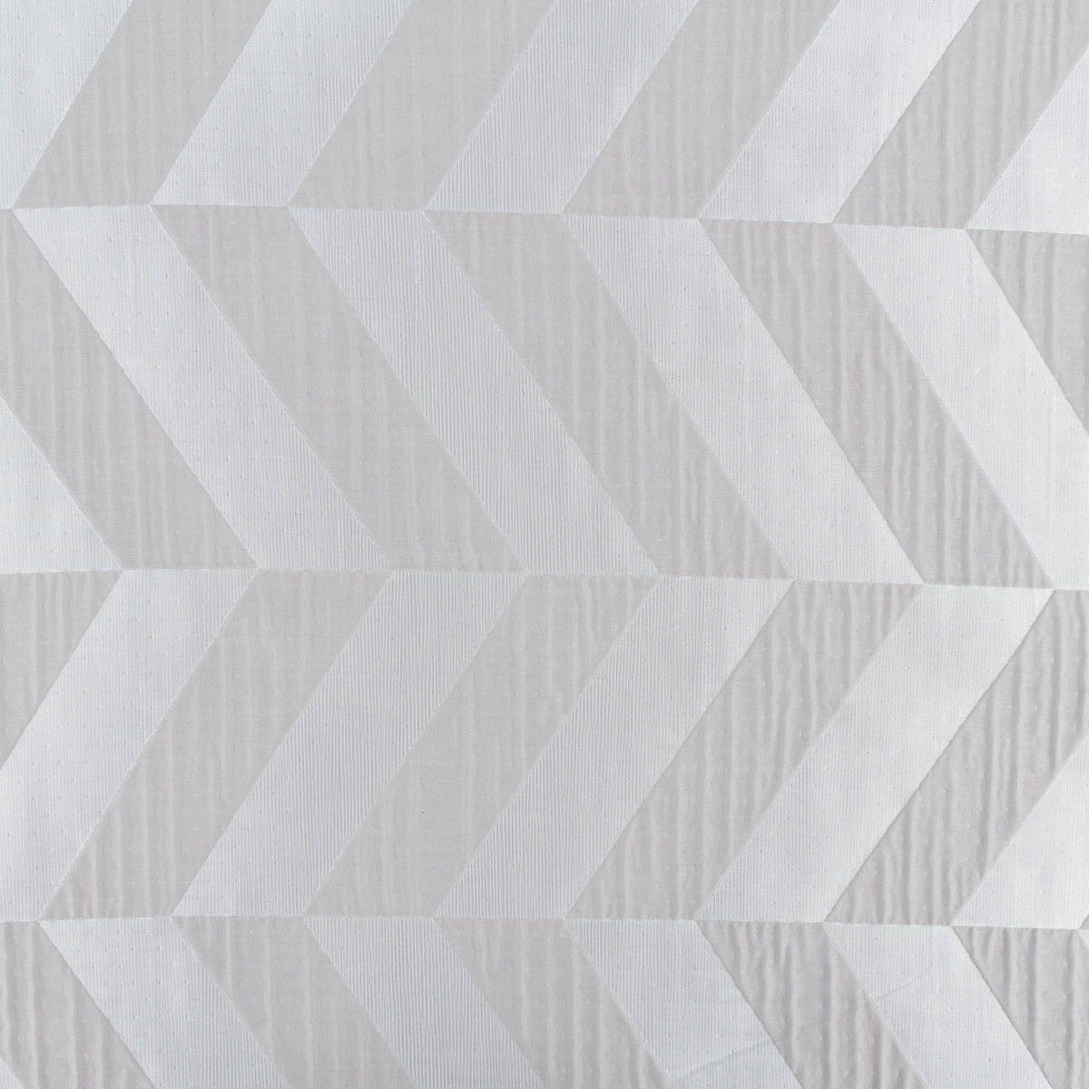 Meterware Rasch Textil Vorhangstoff Doubleface Willow Chevron beige 295cm, blickdicht, Polyester, pflegeleicht, überbreit, doubleface