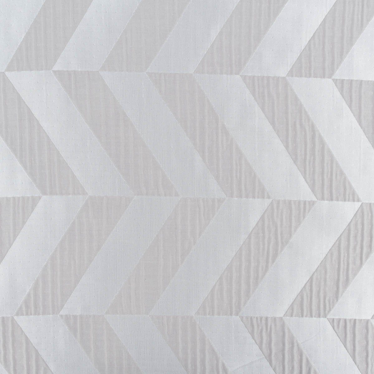 Meterware Rasch Textil Vorhangstoff Doubleface Willow Chevron beige 295cm, blickdicht, Polyester, pflegeleicht, überbreit, doubleface