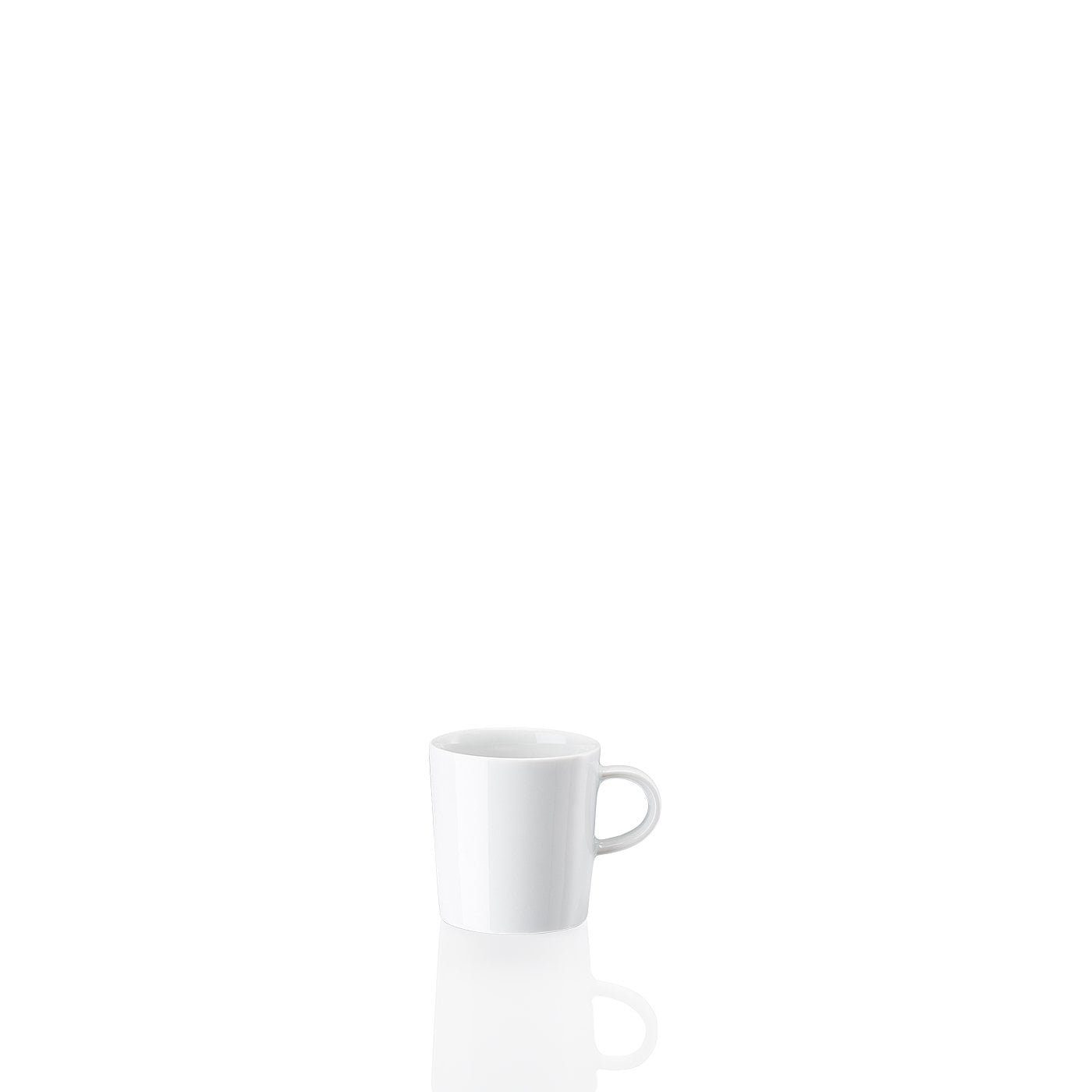 ARZBERG Tasse Espresso-Obertasse, Porzellan, Porzellan, spülmaschinenfest und mikrowellengeeignet