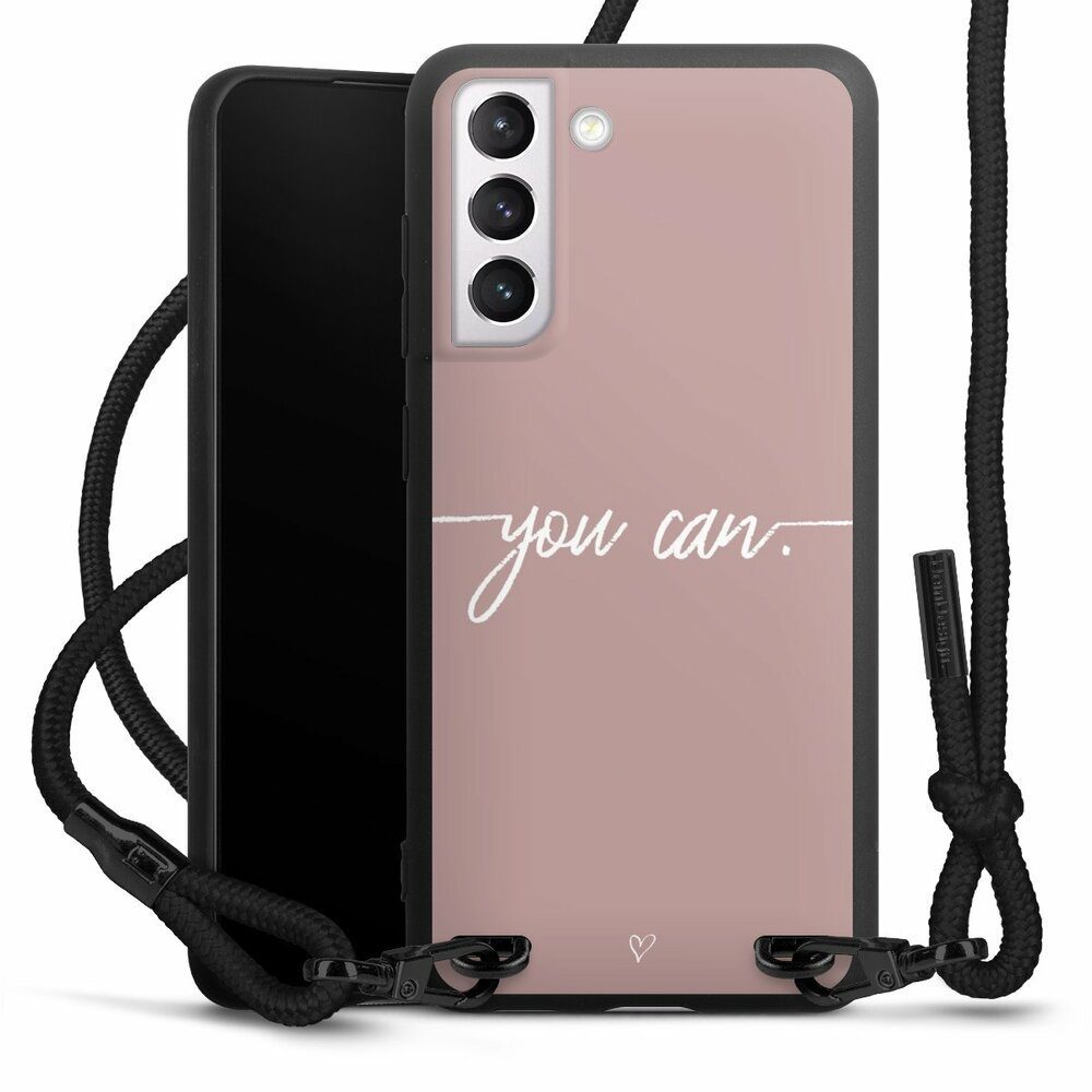 DeinDesign Handyhülle Spruch Sprüche Motivation You Can, Samsung Galaxy