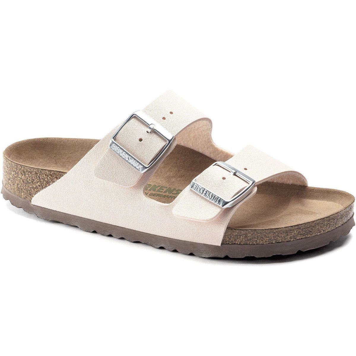 Birkenstock Arizona Birko-florbc Earthy VEG VEG Outdoorsandale Vegane Sandale mit anatomisch geformtem Fußbett und stilvollem Design