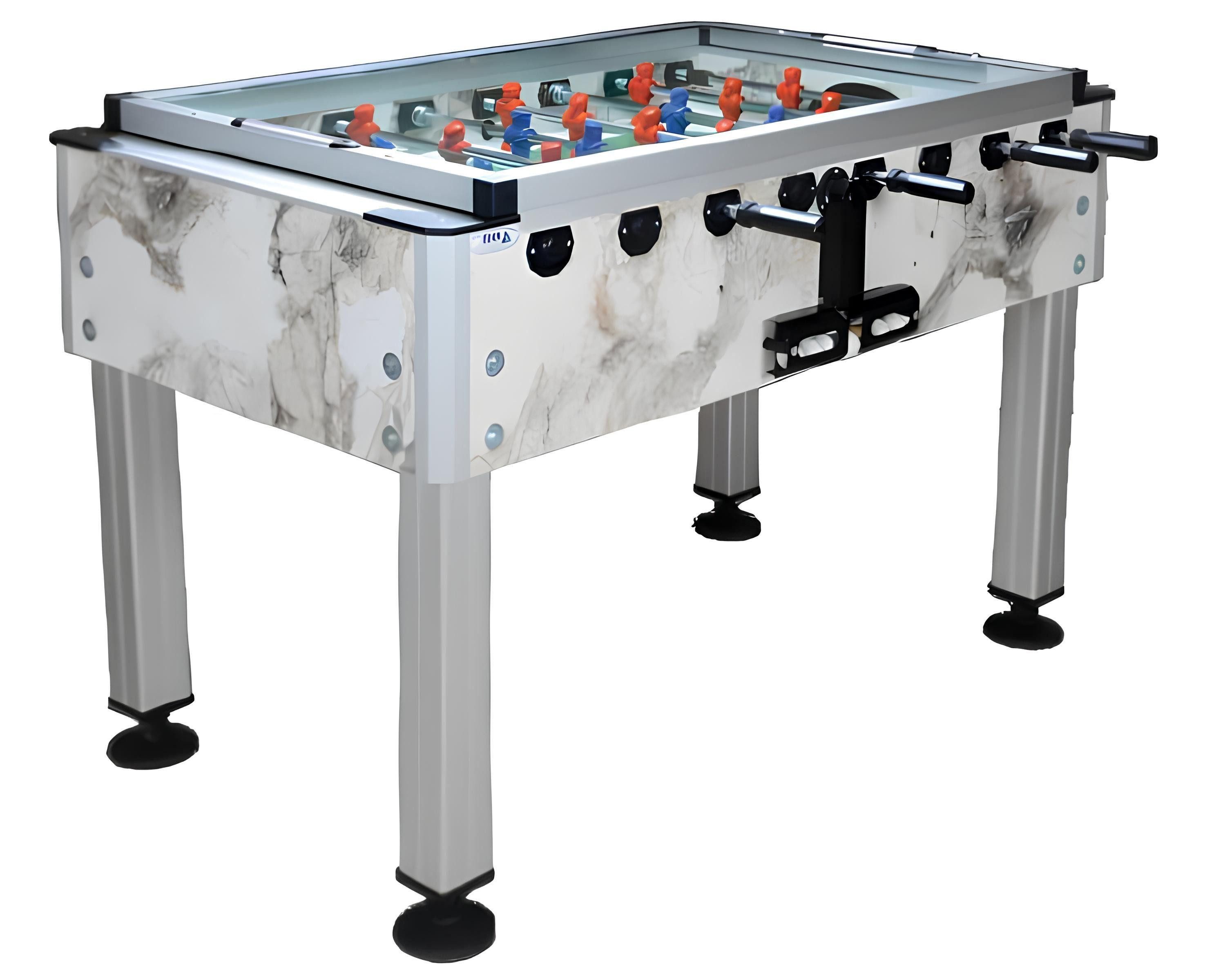 Kickertisch Hochwertiger Spielkicker mit robuster Bauweise für Fußballspaß