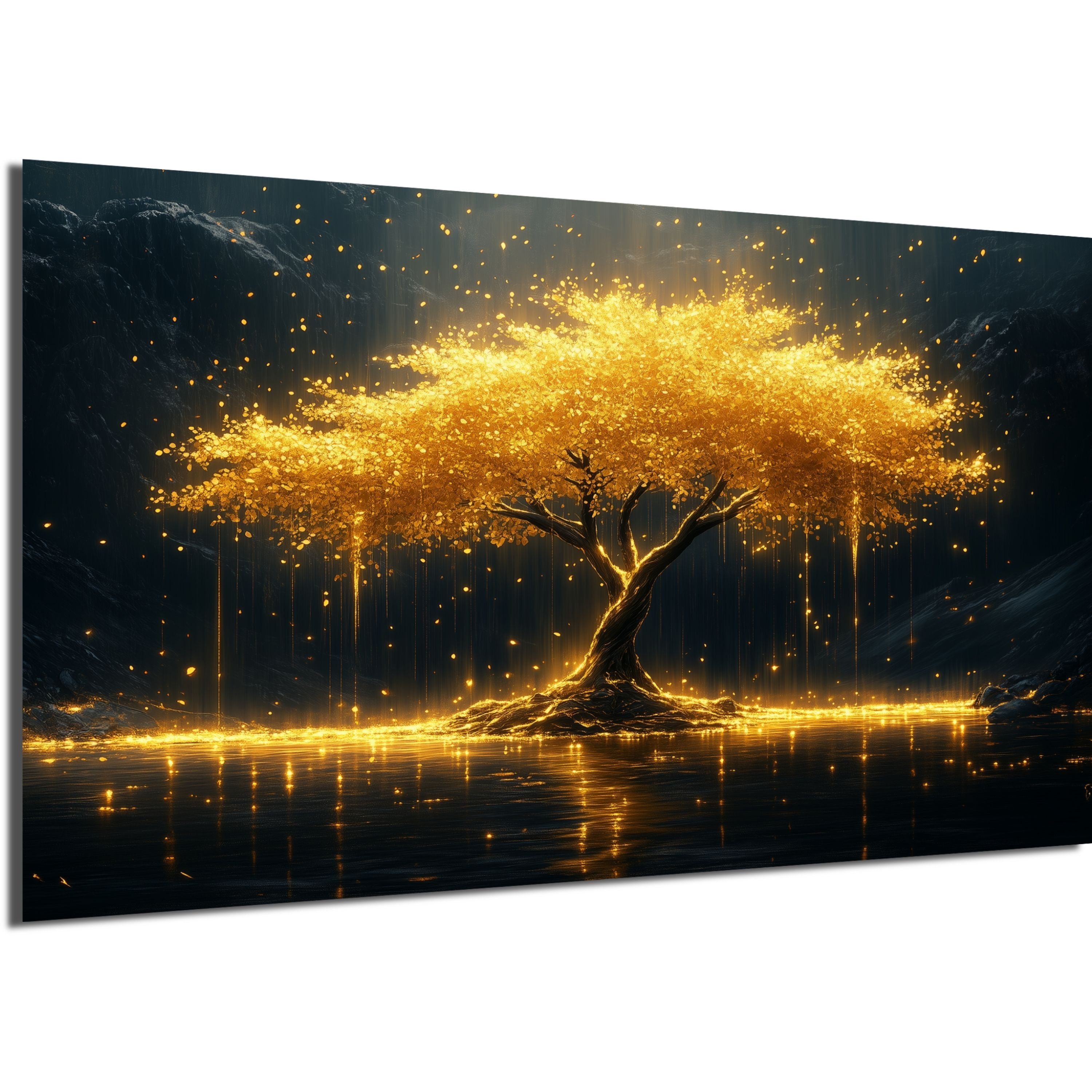 DARO Design Leinwandbild Modern Abstrakt Wandbilder XXL Wandbild Wand Deko günstig online kaufen