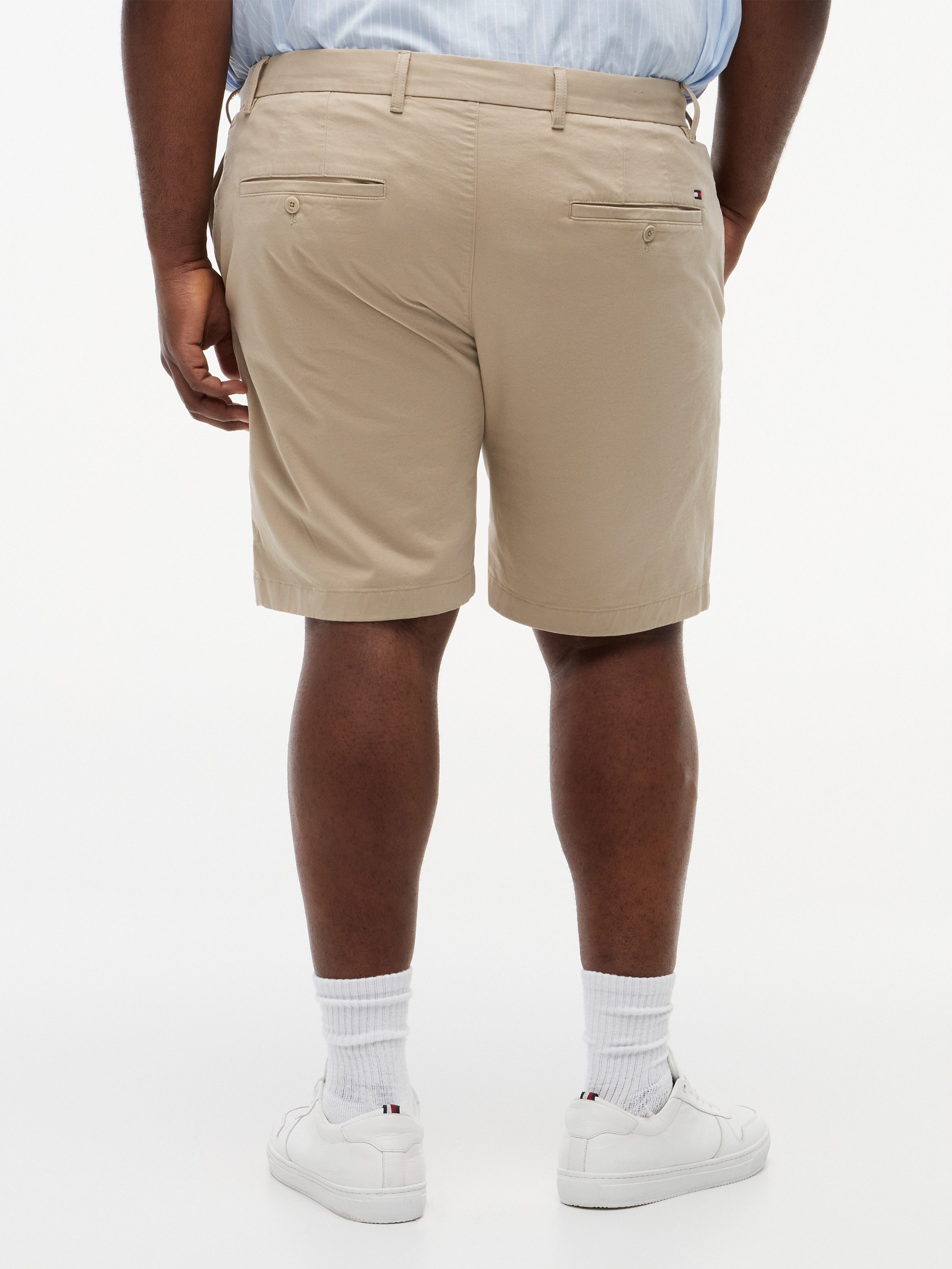 Tommy Hilfiger Big & Tall Chinoshorts BT-DENTON 9.5 ESS TWILL-B Twill, slim fit, Große Größen
