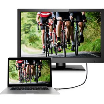 SpeaKa Professional 8K Displayport auf Displayport Kabel im HDMI-Kabel, Ultra HD (8K)