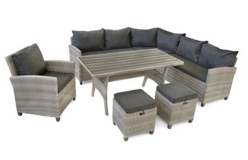 Green Spirit Loungeset Garten Sitzgruppe Alpi, (Set, 5-tlg)