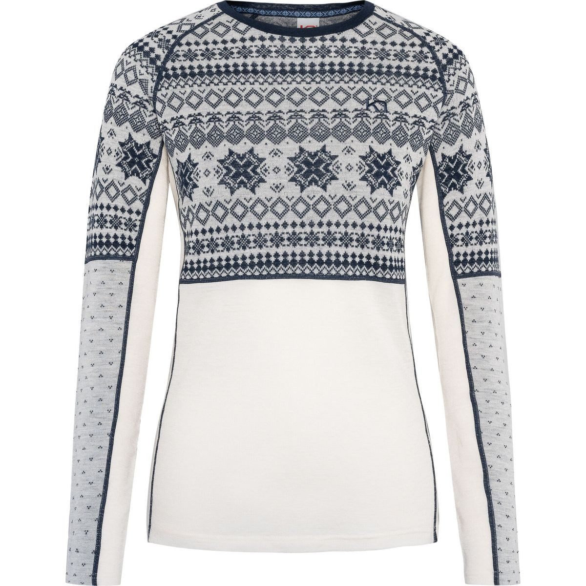 Kari Traa Layershirt Vilma Longsleeve Eleganter Longsleeve aus weicher Merinowolle, ideal für urbane