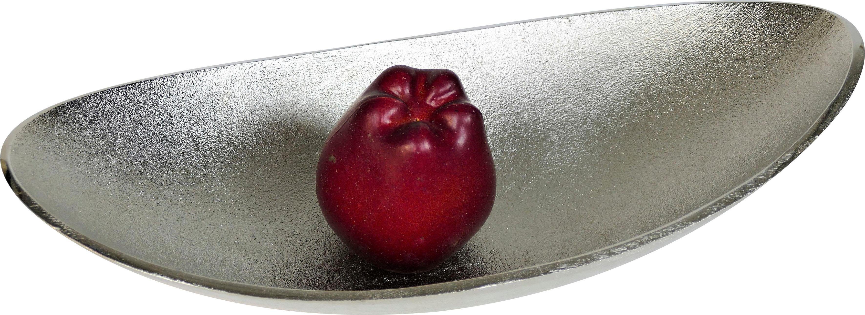 Home affaire Dekoschale Julia, aus Aluminium, oval günstig online kaufen