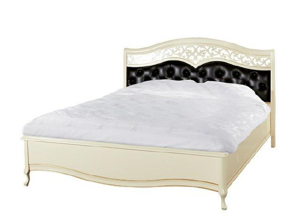 Xlmoebel Holzbett Royal Bed Ehebett Chippendale Klassik mit edlen Verzierungen (Königliches Bett Ehebett Doppelbett - MODEL V-A-N), Hergestellt in Europa