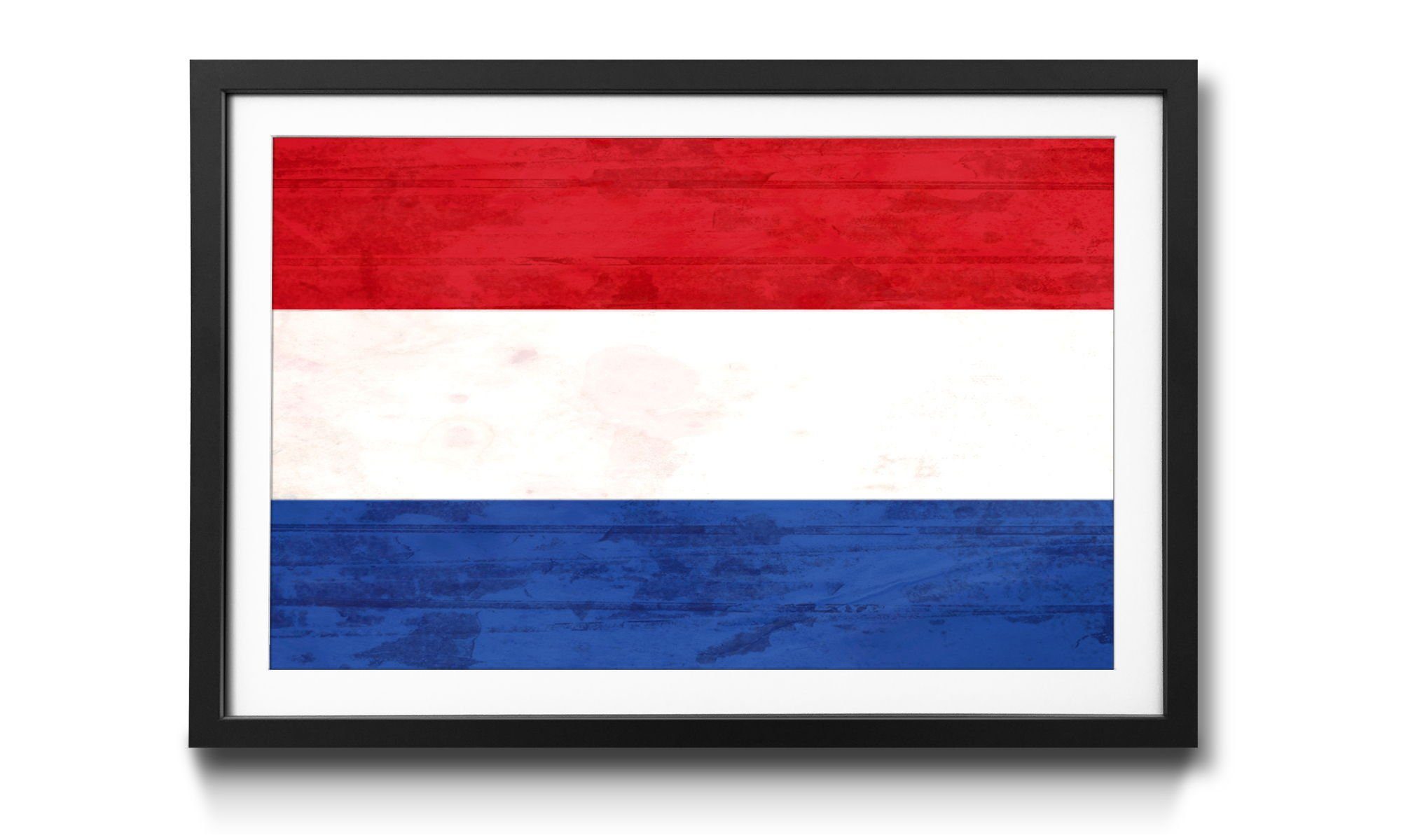 erhältlich Flagge, WandbilderXXL mit Größen Rahmen Bild Wandbild, 4 in Niederlande,