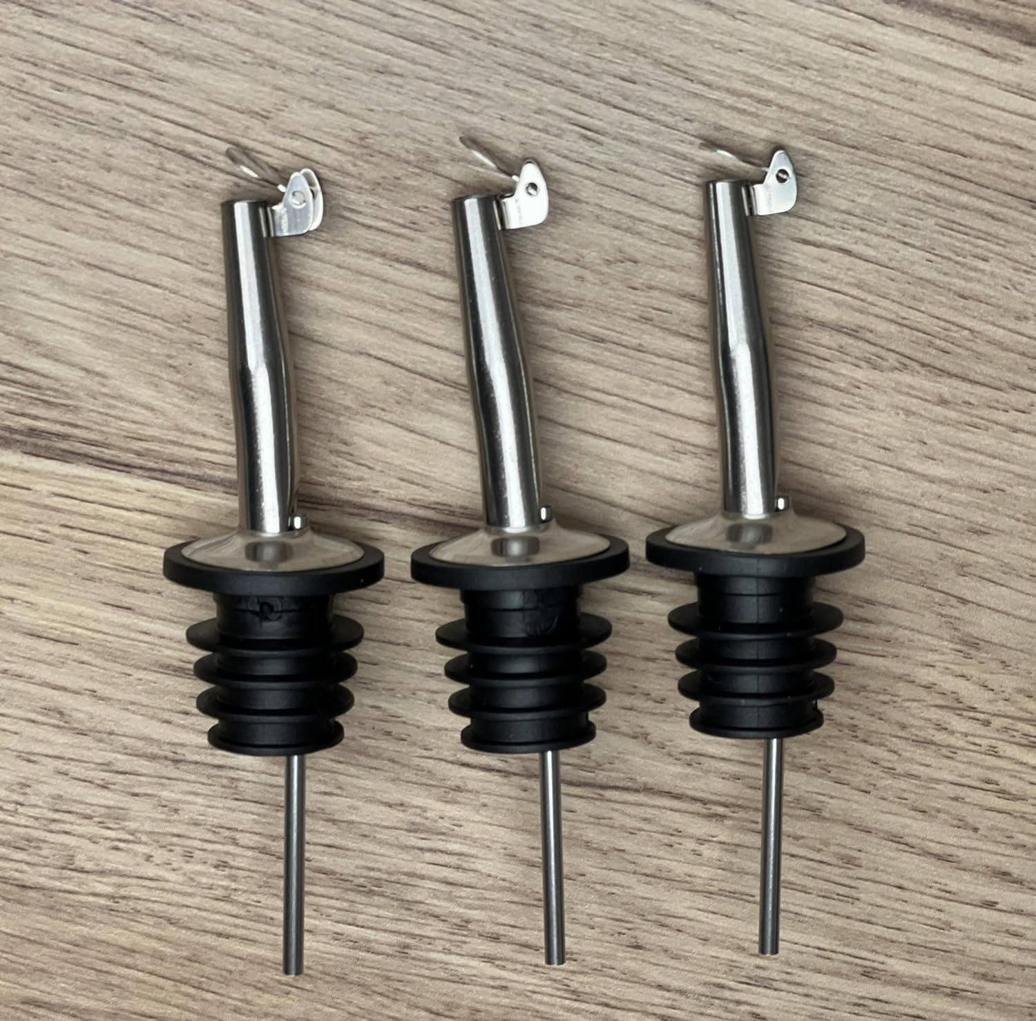 Layba Flaschenausgießer LAYBA Flaschenausgießer 5er-Set Silber