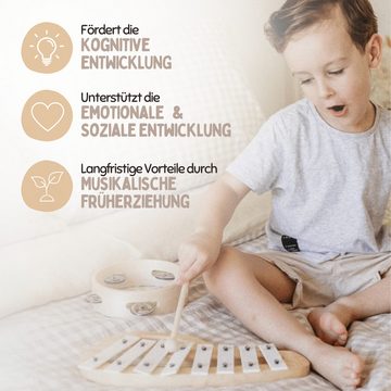 TinyLearner Lernspielzeug Montessori Musik-Set, CE-Zertifiziert