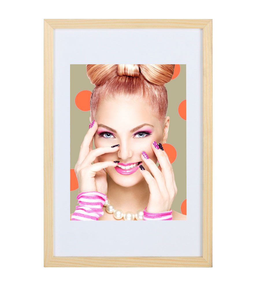 IDEAL TREND Bilderrahmen 3er 5er Set Holz Bilderrahmen Lifestyle Plexi Foto günstig online kaufen