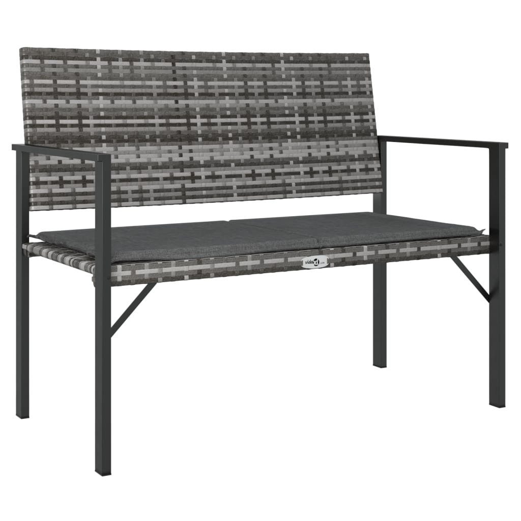 vidaXL Gartenbank Gartenbank 2-Sitzer mit Kissen günstig online kaufen
