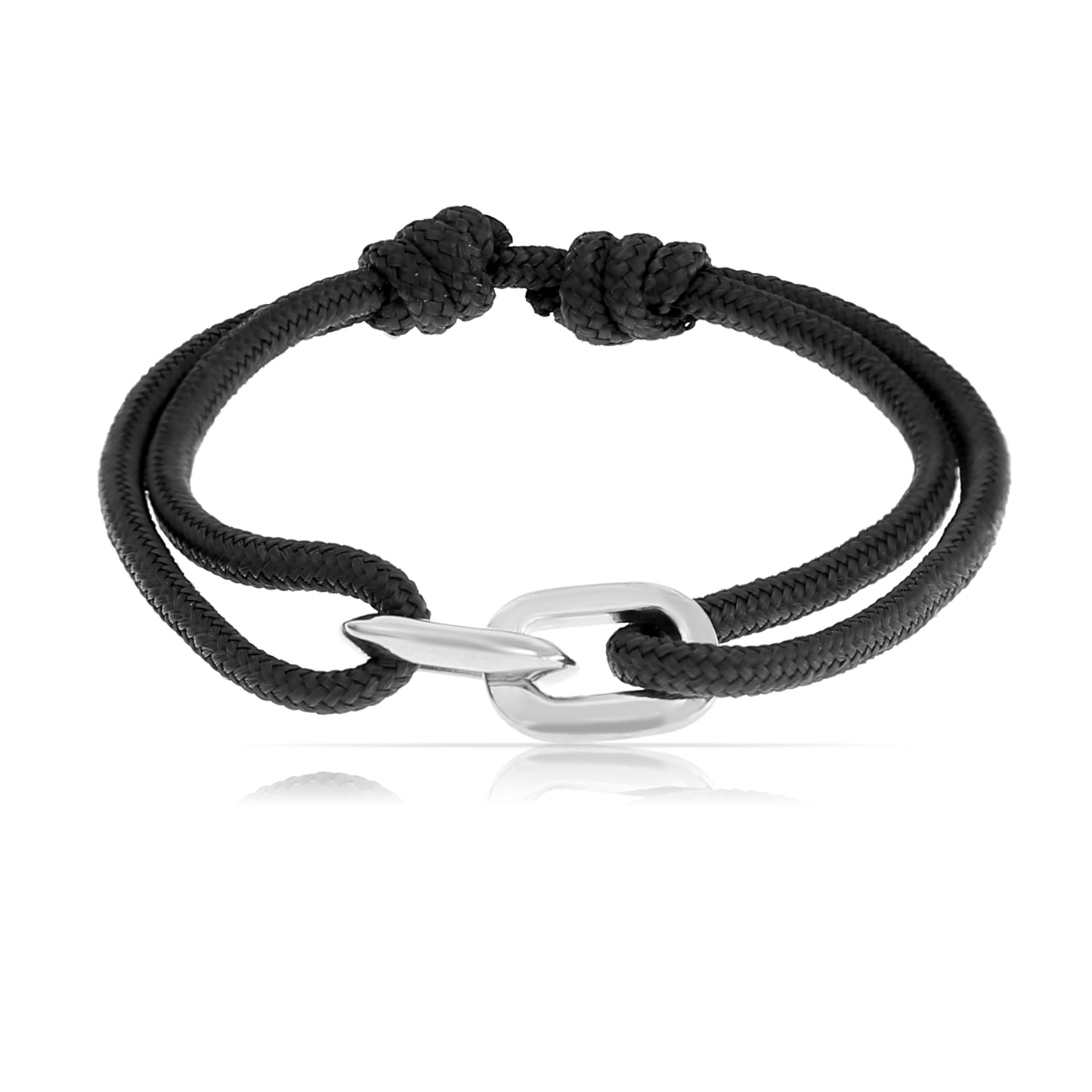 Made by Nami Armband Surfer Segeltau Armband Handgemacht Schwarz, Maritimes Minimalistisches Armband 100% Wasserfest & verstellbar. € 14,99, (€ 14,99 pro 1 Stk).