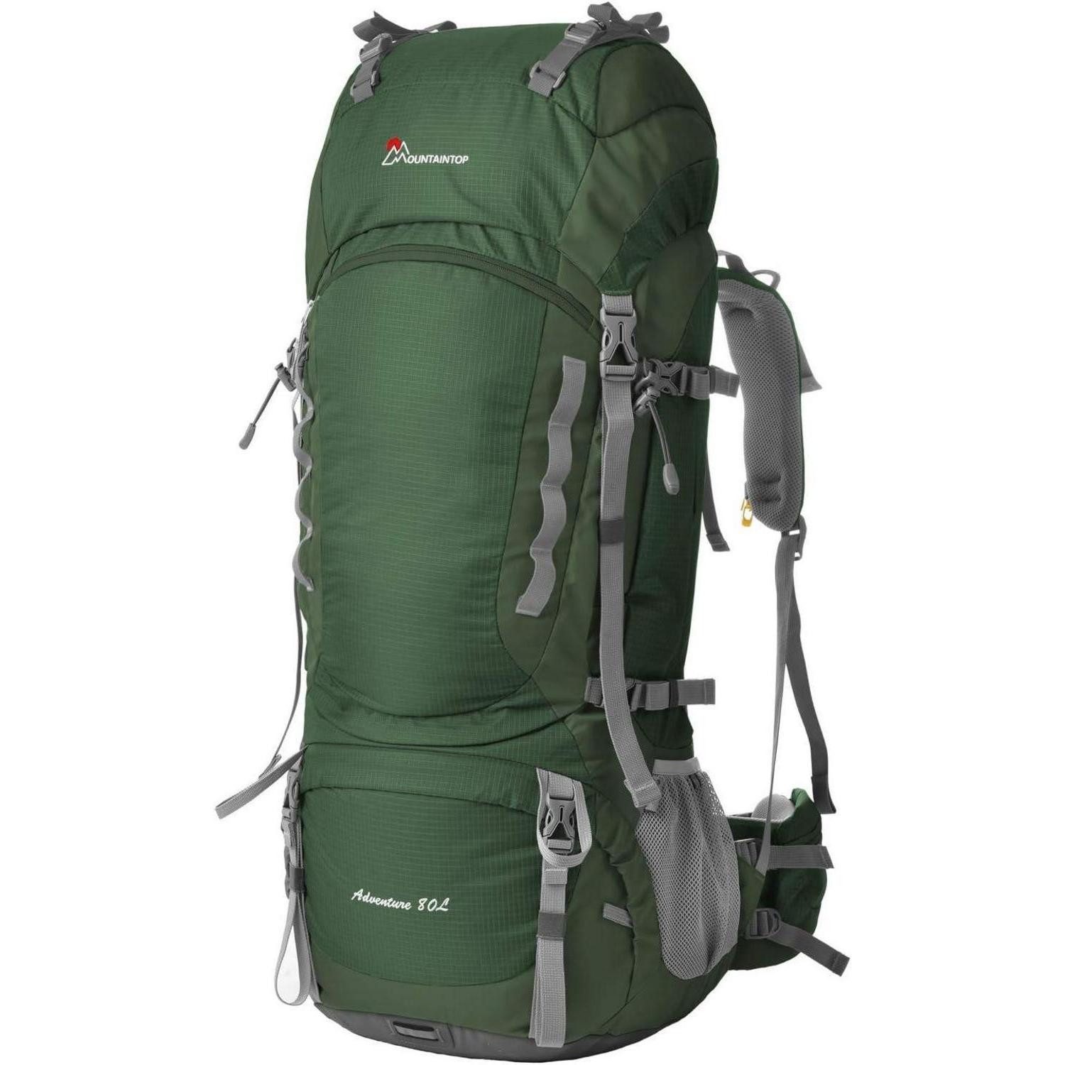 Trekkingrucksack Trekkingrucksack 80L Wanderrucksack Herren Damen Regenschutz Outdoor