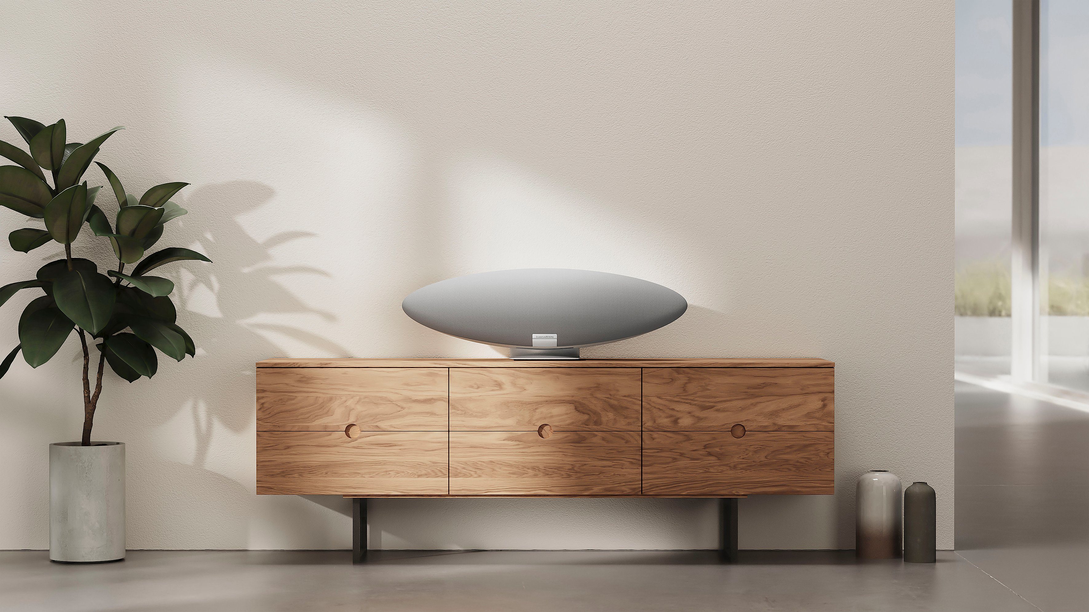 Bowers & ZEPPELIN Wilkins Lautsprecher grau 2021