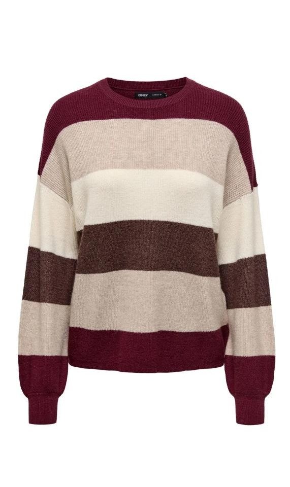 ONLY Strickpullover ONLATIA L/S STRIPE PULLOV günstig online kaufen