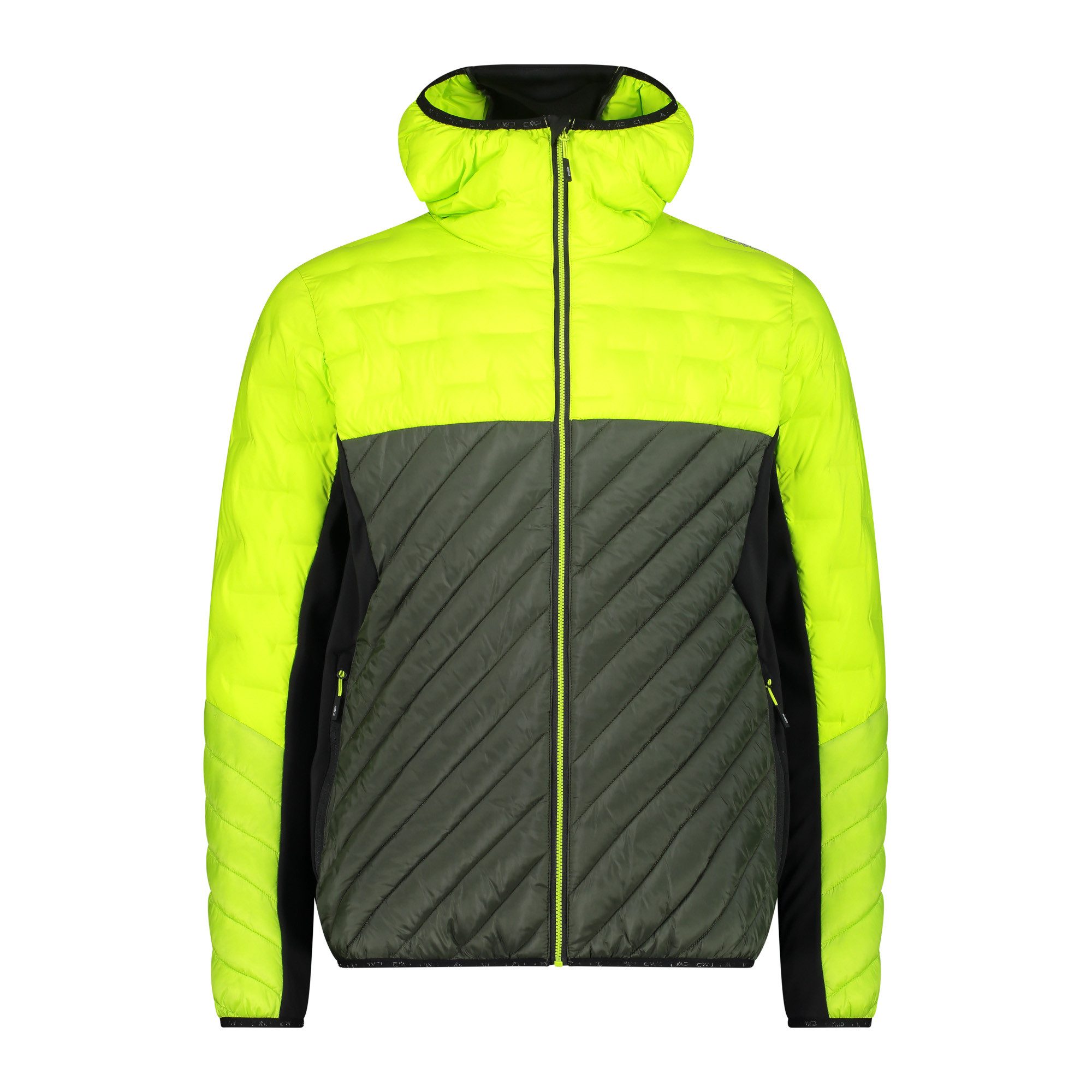 Allwetterjacke CMP Herren Steppjacke Man Jacket Hybrid Fix Hood 33Z2937