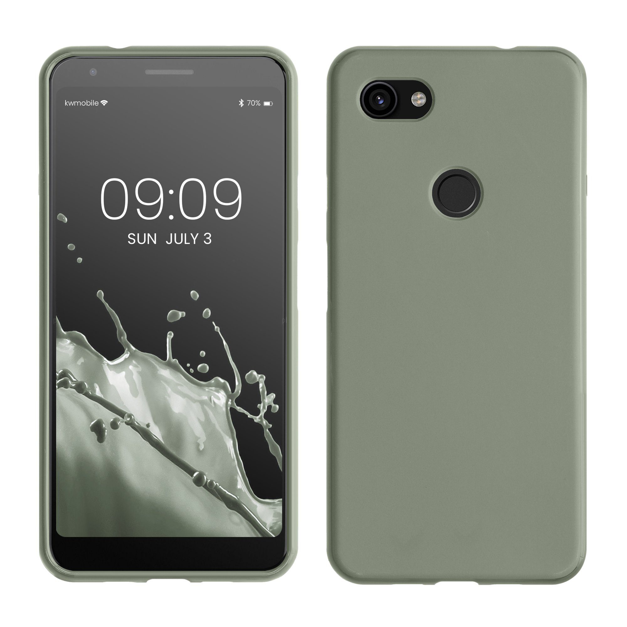 kwmobile Handyhülle Hülle für Google Pixel 3a XL, Hülle Silikon - Soft Handyhülle - Handy Case Cover