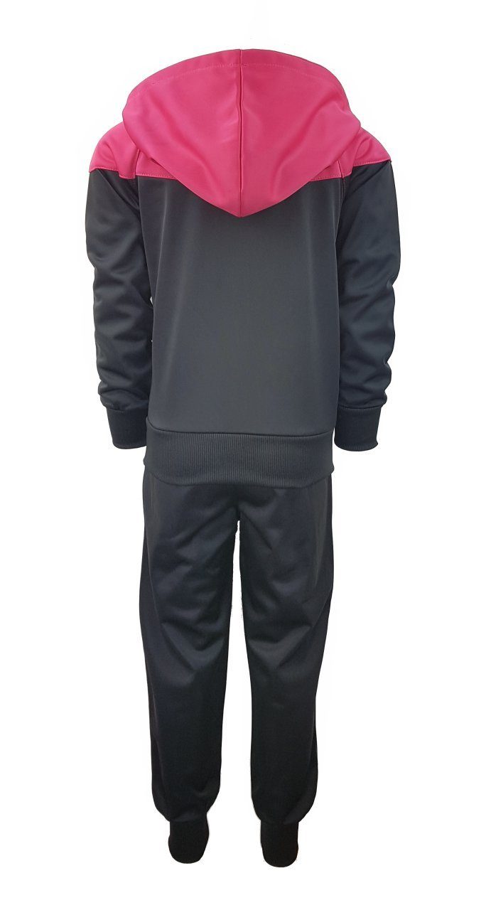 Hessis Jogginganzug Jungen und Mädchen Trainingsanzug, Freizeitanzug, JF11 (Set, Jacke mit Jogginghose)