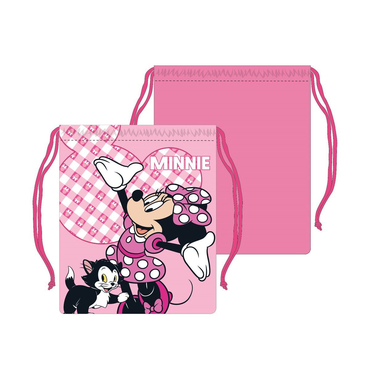 Disney Turnbeutel Minnie Maus Lunch-Tasche 26,5cm Kinder Brottasche Disney (1-tlg)