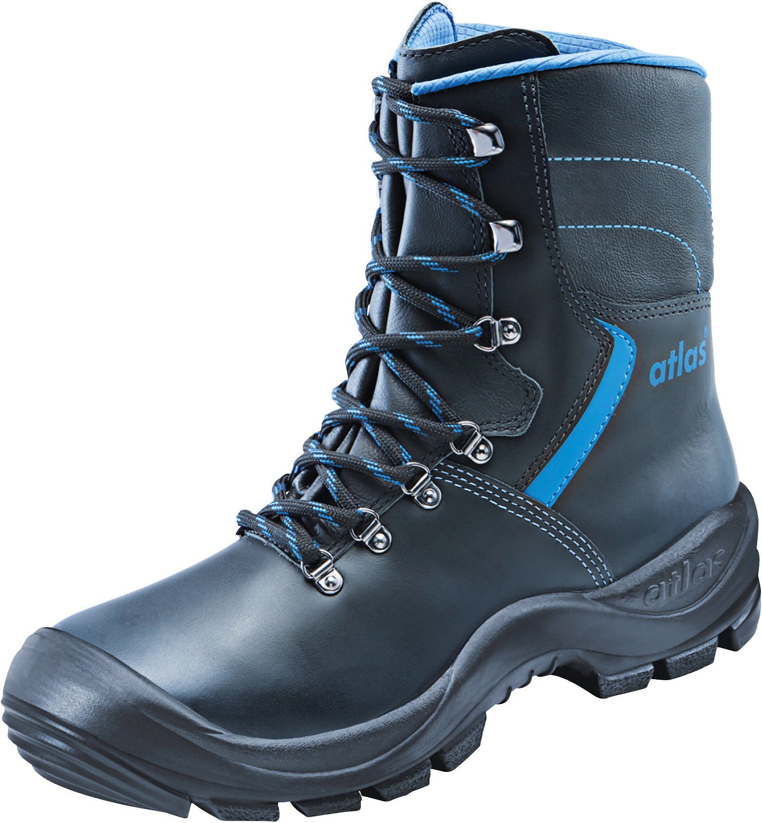 S3, hoher Hitzebeständigkeit Nitril-Laufsohle Soft Grobstollenprofil Sicherheitsstiefel Schuhe mit und Sicherheitsklasse Duo 905 Atlas