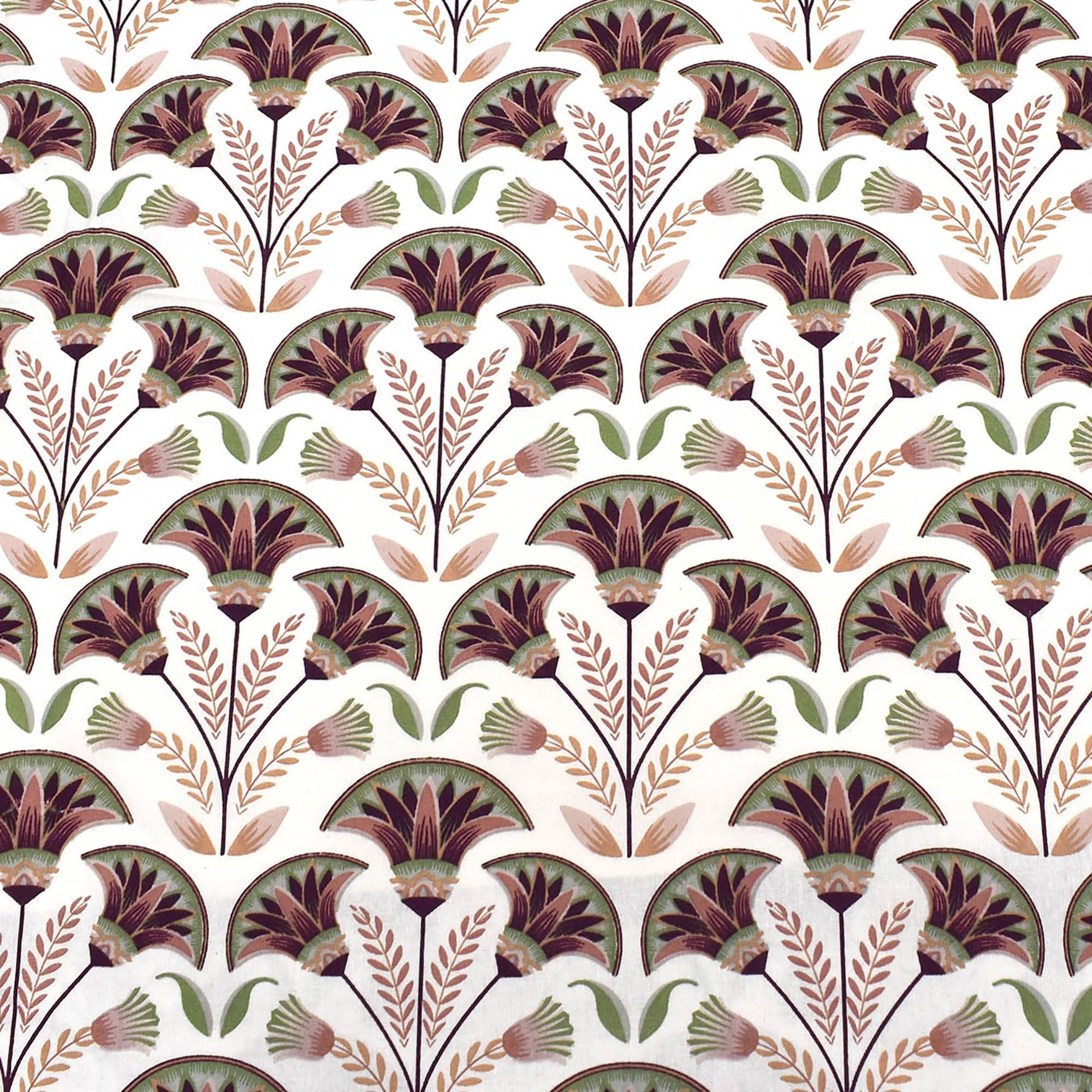 MAGAM-Stoffe Stoff "Bunte Blumen", Baumwollstoff Dekostoff OEKO-TEX Meterware ab 50cm