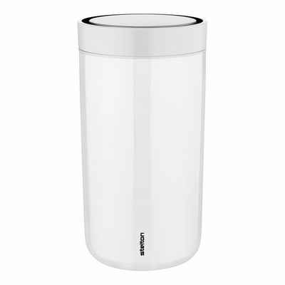 Stelton Coffee-to-go-Becher To Go Click chalk 200 ml, Stahl