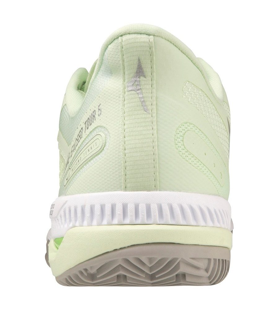 Mizuno Wave Exceed Tour 5 Sandplatz/Clay hellgrün Damen Tennisschuh