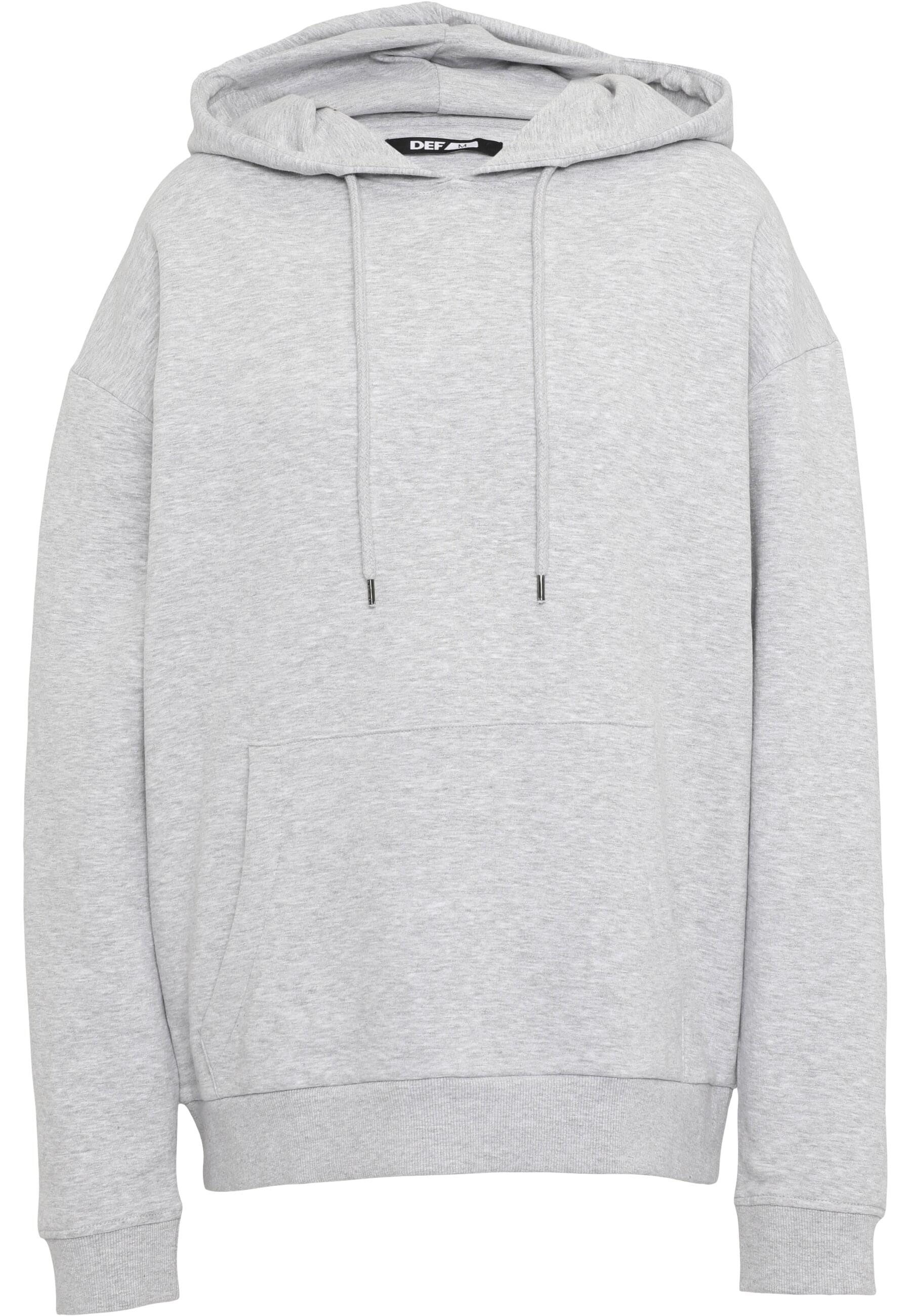 DEF Sweatshirt DEF Damen DEF Bommel Hoody Black (1-tlg)