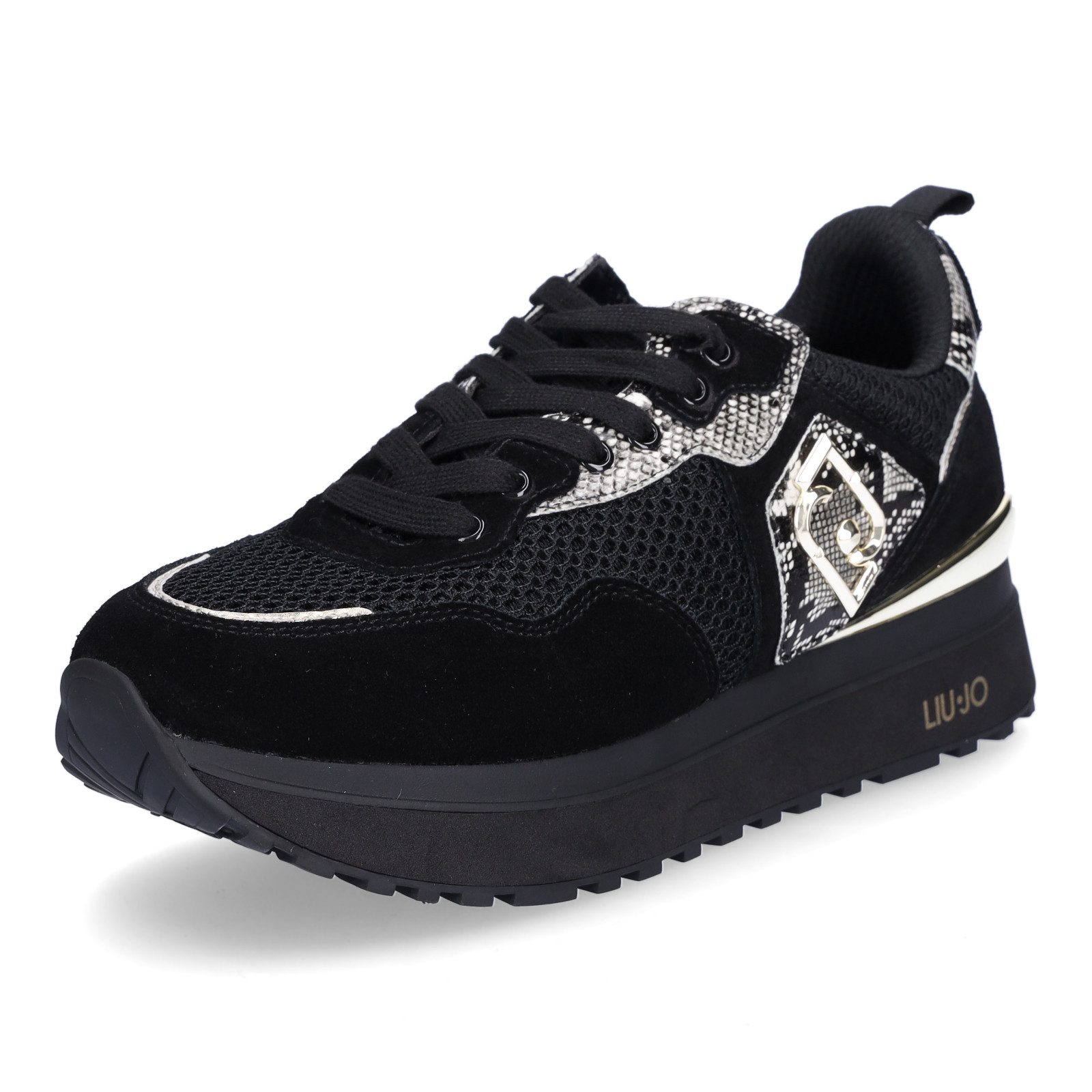 Liu Jo Liu Jo Damen Sneaker Maxi Wonder 01 schwarz Sneaker