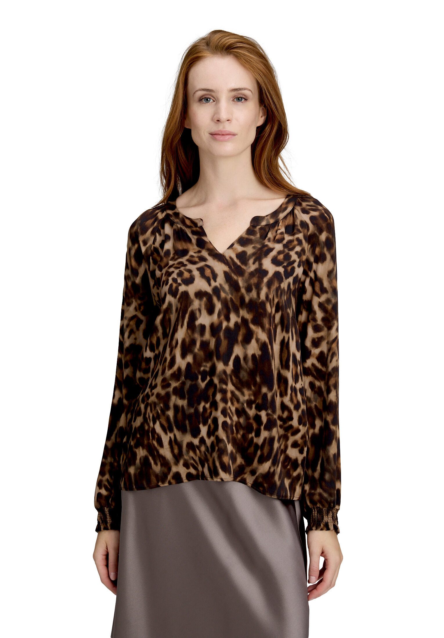 Cartoon Schlupfbluse Damen mit Muster