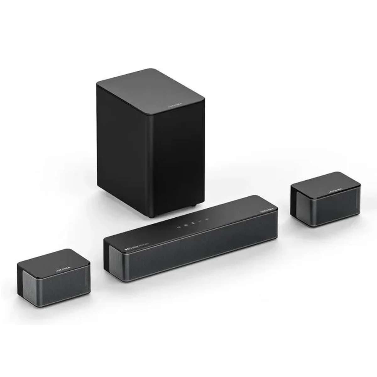 Ultimea Ultimea Poseidon M4T 5.1 Schwarz 5.1 Kanäle 5.1 Soundsystem