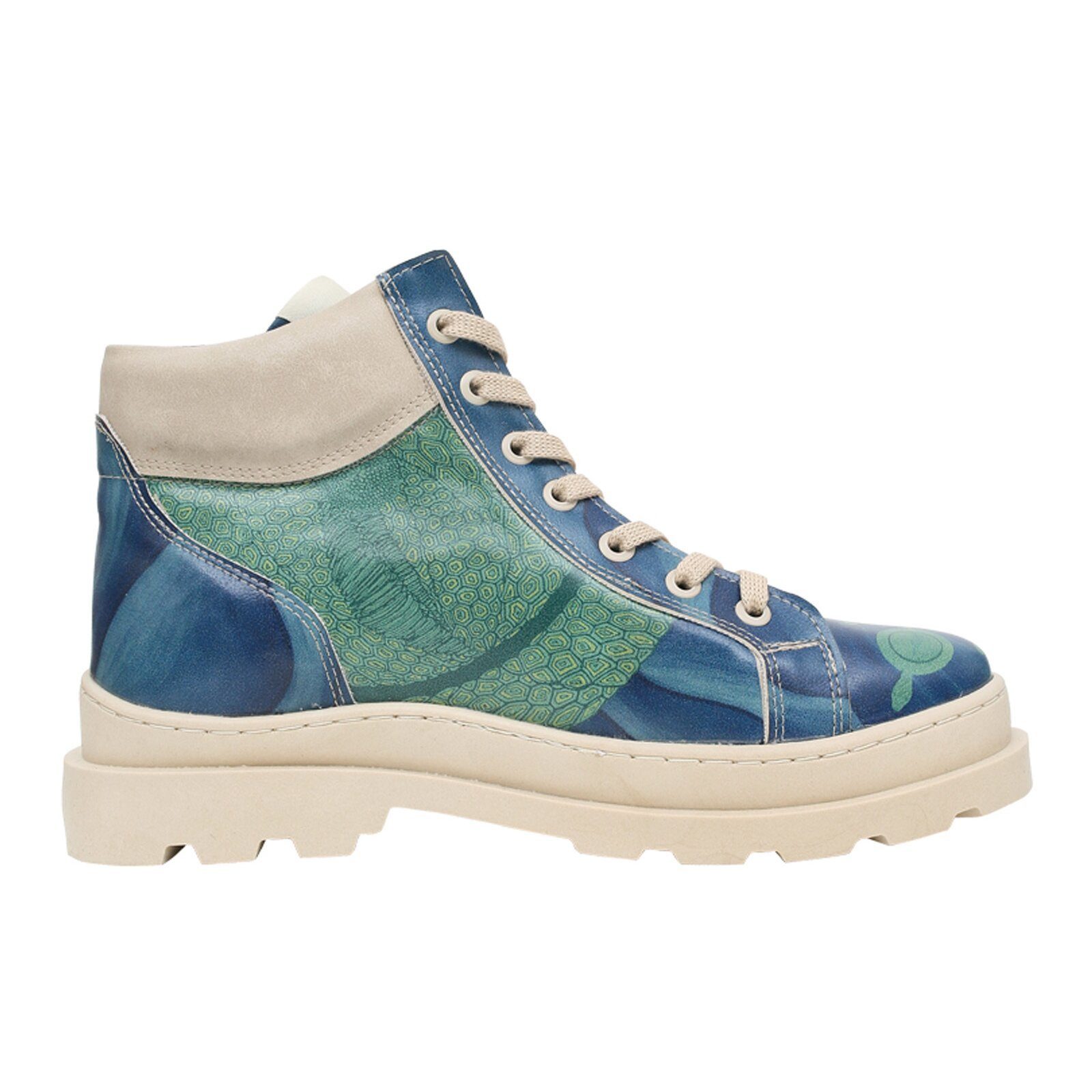 DOGO Adriana Born To Travel In The Ocean Damen Stiefeletten Winterboots Handgefertigt