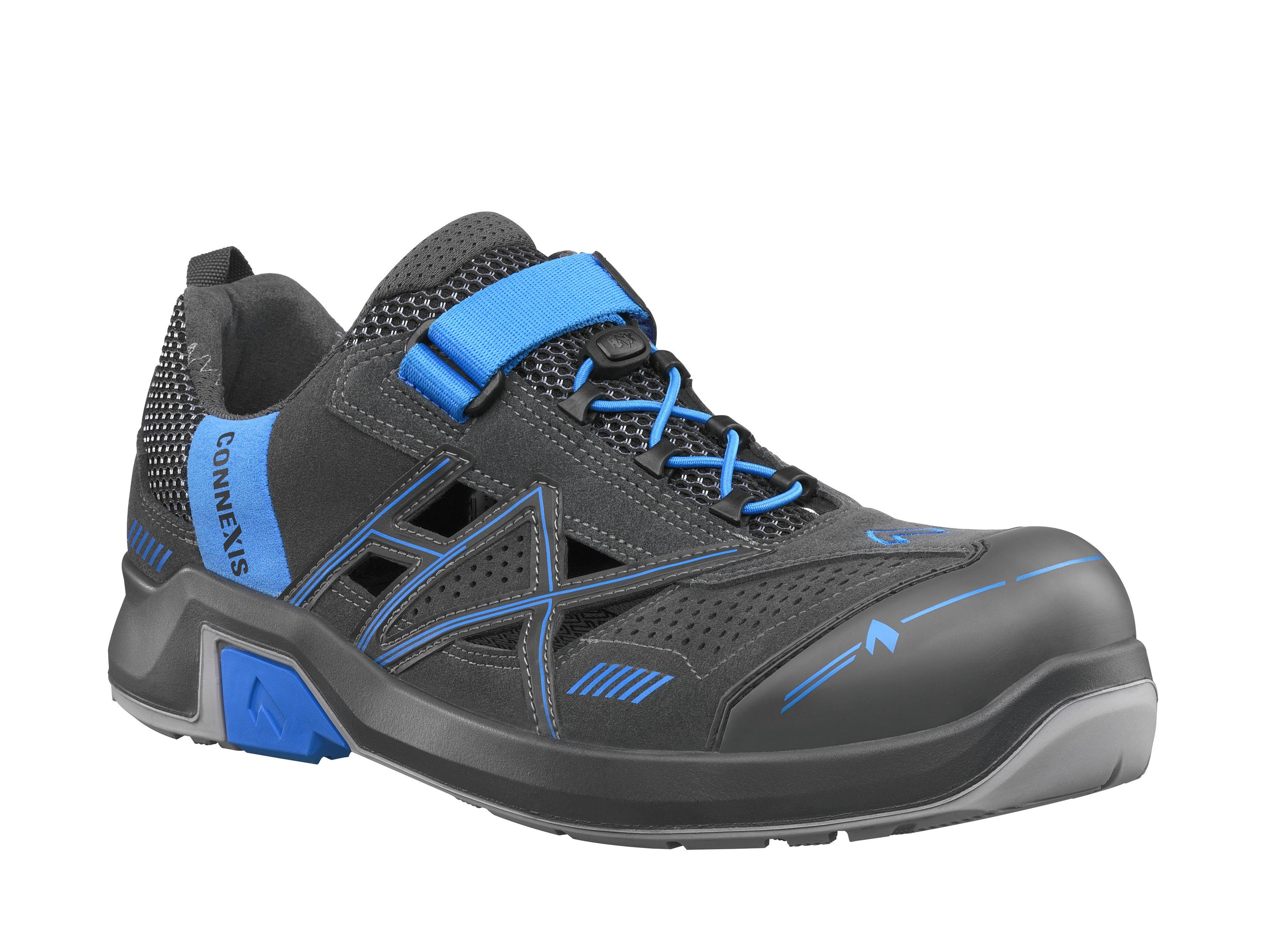 haix CONNEXIS Safety Air low blau/grau Arbeitsschuh S1