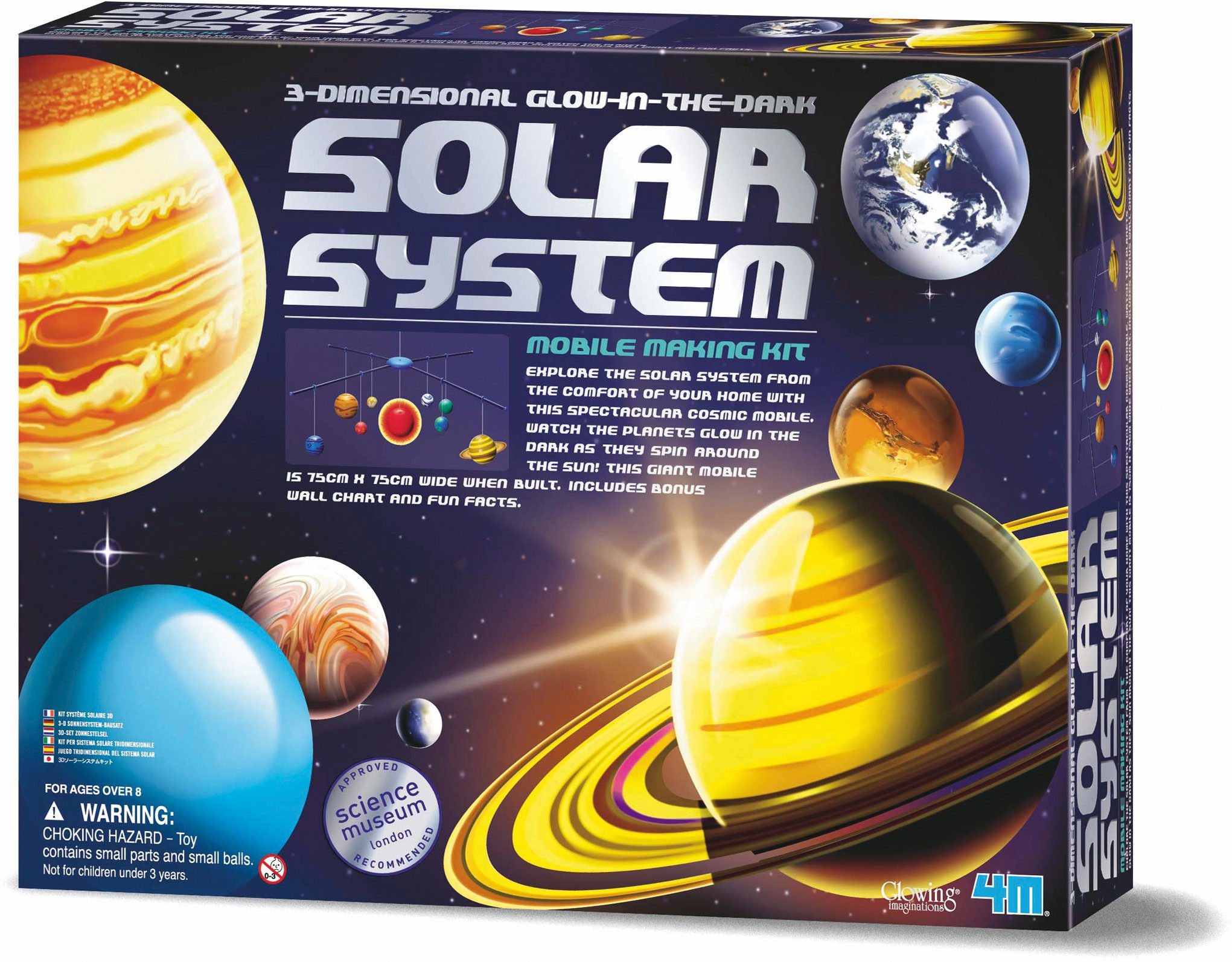 4M Experimentierkasten Solar System Mobile Making Kit